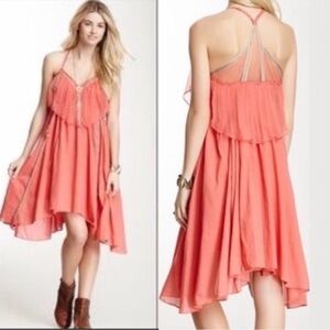 Free People One Enchanted Evening Open Back Beaded Dress S/P